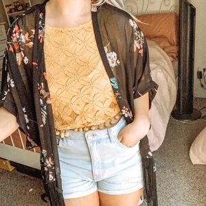 Target Kimono and top set